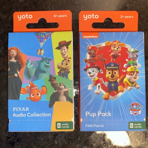 ✨YOTO - 2PK Bundle Audio Book Learning cards (Kids) - Paw Patrol+Disney Pixar✨ - Picture 9 of 16